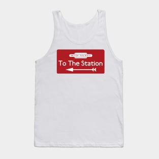 To The Station Tank Top